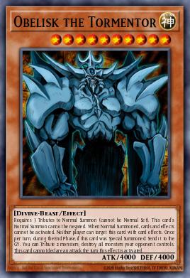 Obelisk the Tormentor EGO1-EN001