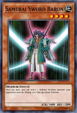 Samurai Sword Baron WC10-EN001