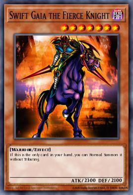 Swift Gaia the Fierce Knight CT1-EN004