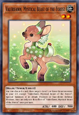 Valerifawn, Mystical Beast of the Forest AC18-EN019