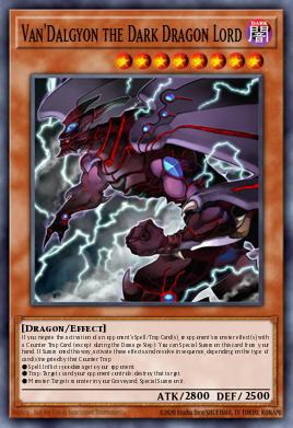 Van'Dalgyon the Dark Dragon Lord CT07-EN007