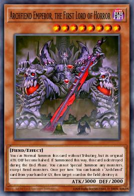 Archfiend Emperor, the First Lord of Horror JOTL-ENDE1