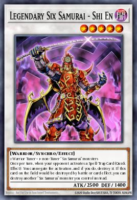 Legendary Six Samurai - Shi En SPWA-EN011