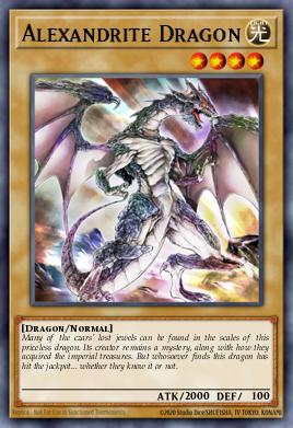 Alexandrite Dragon YS15-ENF01
