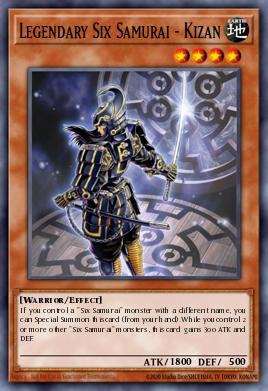 Legendary Six Samurai - Kizan SPWA-EN010