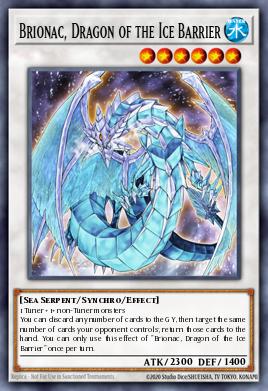 Brionac, Dragon of the Ice Barrier H5SE-EN001