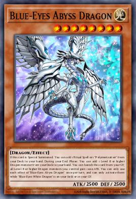 Blue-Eyes Abyss Dragon LDS2-EN015