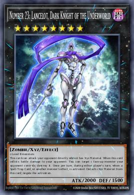 Number 23: Lancelot, Dark Knight of the Underworld YZ07-EN001