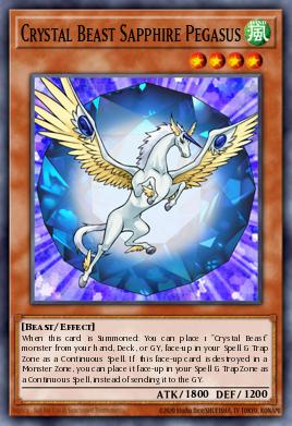 Crystal Beast Sapphire Pegasus CT04-EN002