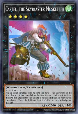 Castel, the Skyblaster Musketeer CT12-EN006