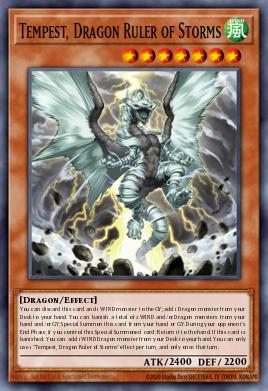 Tempest, Dragon Ruler of Storms CT10-EN004