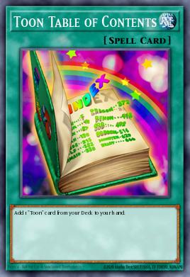 Toon Table of Contents TP6-EN002